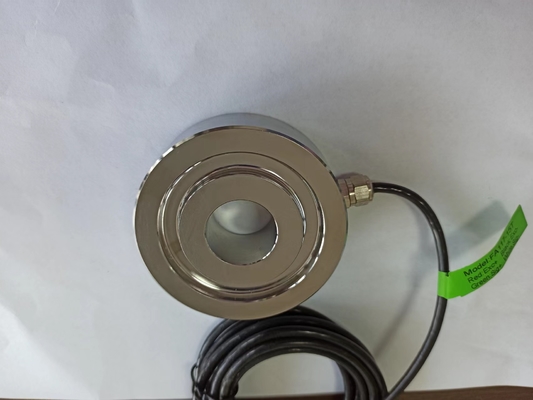 Stainless Steel 10-200kN Miniatur Force Sensor 1.5mV/V Sertifikat Lengkap