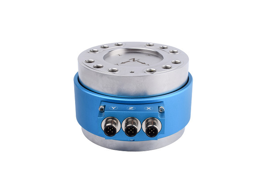 Multi Axis Force Sensor Fx Fy 20kN Fz 100kN Force Torque Transducer Untuk Aerospace