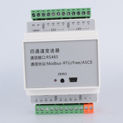 350-1000 Ohm Strain Gauge Load Cell Amplifier 0,01% Pengkondisi Sinyal