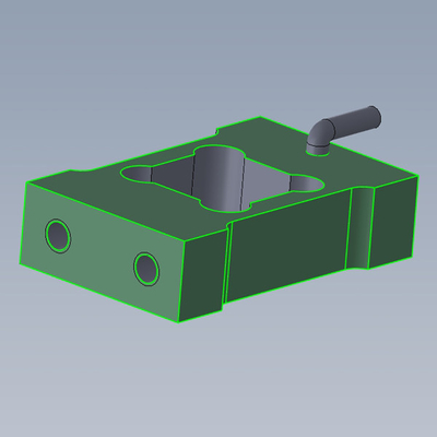 3kg 0,015% Sensor Berat Titik Tunggal 200kg Aluminium Alloy Load Cell