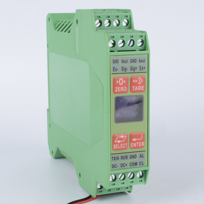 350 Ohm Penguat Sel Beban Berkecepatan Tinggi 100hz, Penguat Ketegangan IP64